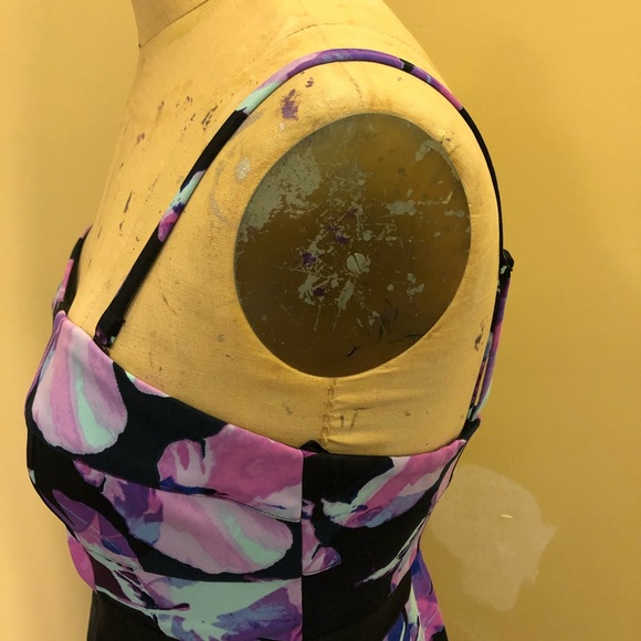 RACHEL by Rachel Roy strapless peekaboo dress sz 8 - Picture 7 of 8